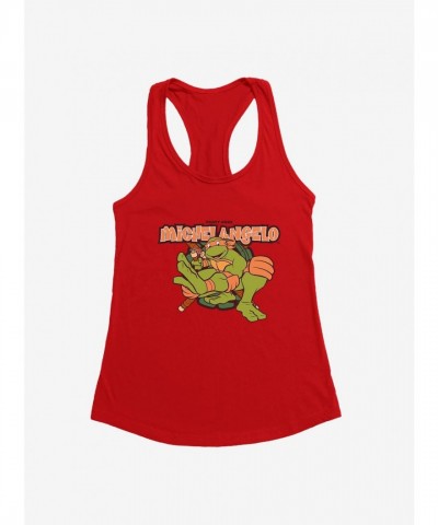 Teenage Mutant Ninja Turtles Michelangelo Girls Lightweight Tank