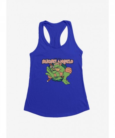 Teenage Mutant Ninja Turtles Michelangelo Girls Lightweight Tank