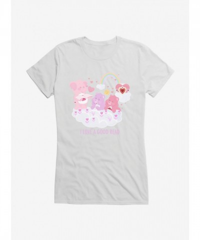Care Bears Good Read Girls T-Shirt by Ashley Taylor