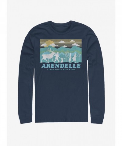 Disney Frozen 2 Long-Sleeve T-Shirt in Blue for Men