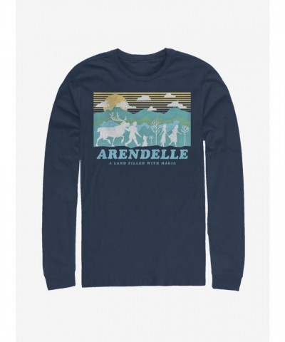 Disney Frozen 2 Long-Sleeve T-Shirt in Blue for Men