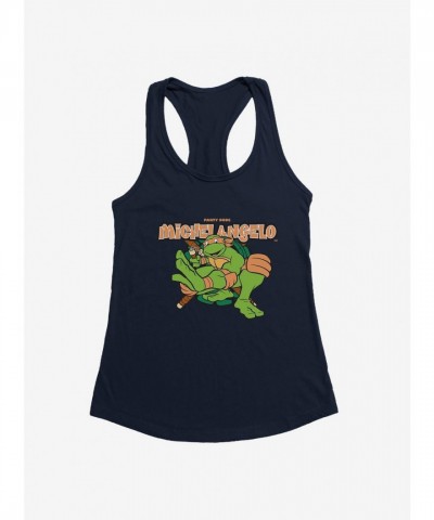 Teenage Mutant Ninja Turtles Michelangelo Girls Lightweight Tank