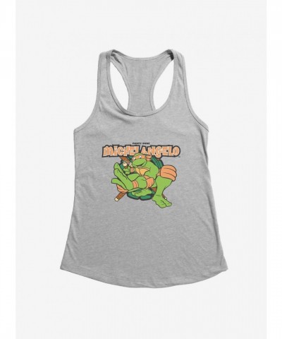 Teenage Mutant Ninja Turtles Michelangelo Girls Lightweight Tank