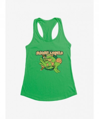 Teenage Mutant Ninja Turtles Michelangelo Girls Lightweight Tank