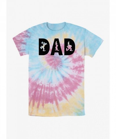 Disney Dad Mickey Mouse Multi Tie Dye Unisex T-Shirt