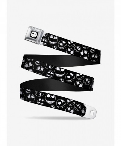 The Nightmare Before Christmas Jack Skellington Seatbelt Belt - Adjustable for Men and Women