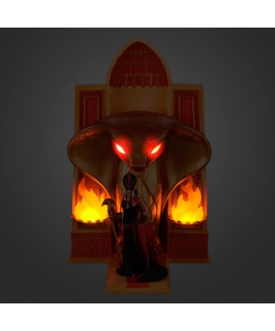 Jafar Illuminated Figure from Aladdin – Fiery Detail & Light-Up Eyes