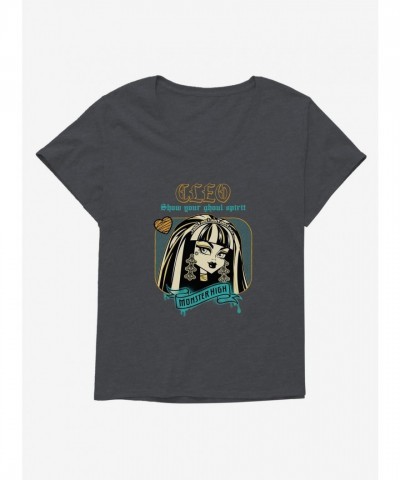 Monster High Cleo Ghoul Spirit Tee for Girls, Plus Size