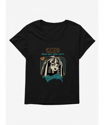 Monster High Cleo Ghoul Spirit Tee for Girls, Plus Size