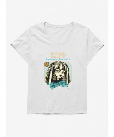 Monster High Cleo Ghoul Spirit Tee for Girls, Plus Size