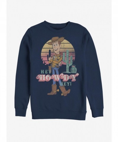 Disney Pixar Toy Story 4 Cozy Blue Sweatshirt for Men
