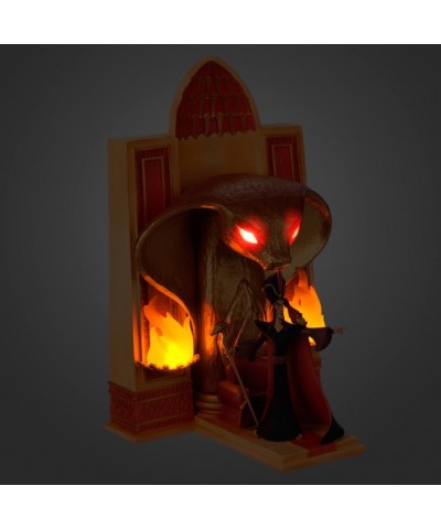 Jafar Illuminated Figure from Aladdin – Fiery Detail & Light-Up Eyes