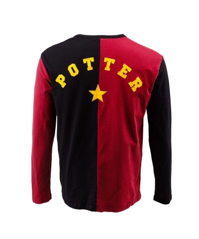 Harry Potter Gryffindor Triwizard Replica Jersey - Scarlet and Black Long Sleeve Shirt