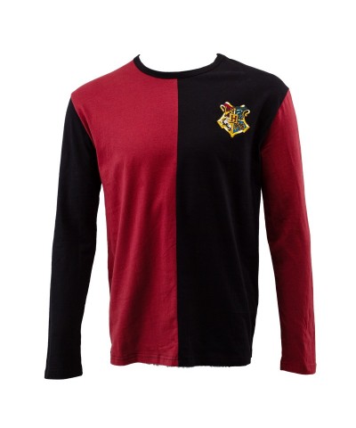 Harry Potter Gryffindor Triwizard Replica Jersey - Scarlet and Black Long Sleeve Shirt