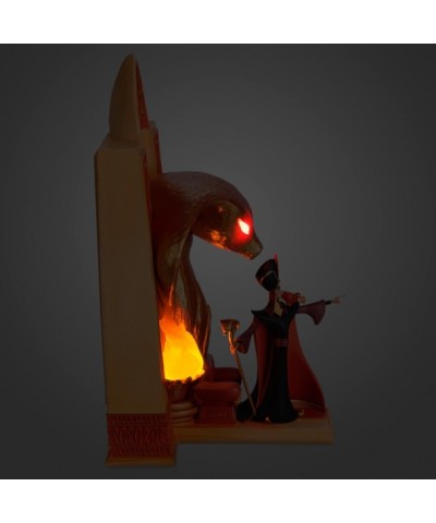 Jafar Illuminated Figure from Aladdin – Fiery Detail & Light-Up Eyes