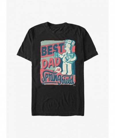Homer Simpson T-Shirt for Men - Lightweight Cotton Dad Figure