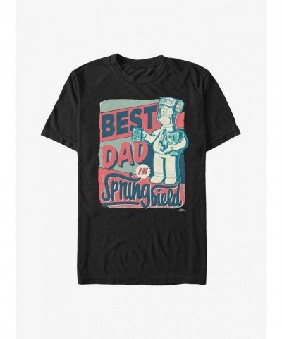 Homer Simpson T-Shirt for Men - Lightweight Cotton Dad Figure