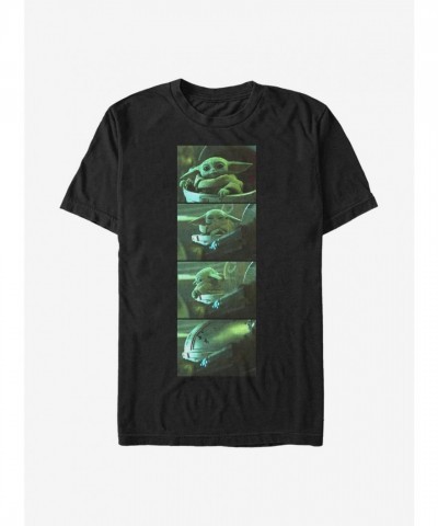 The Mandalorian Child Graphic Tee - Men's Black