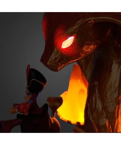 Jafar Illuminated Figure from Aladdin – Fiery Detail & Light-Up Eyes
