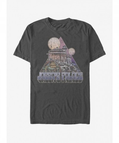 Star Wars Tatooine Tower Unisex T-Shirt - Grey Cotton