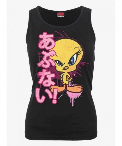 Looney Tunes Tweety Danger Hot Pink Top