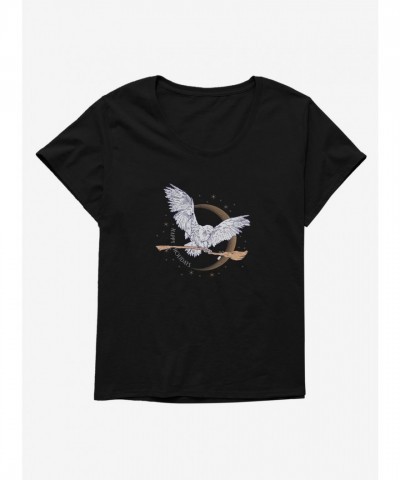 Harry Potter Firebolt Holiday T-Shirt for Plus Size Girls