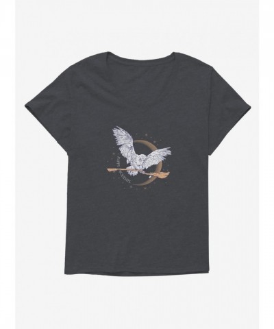 Harry Potter Firebolt Holiday T-Shirt for Plus Size Girls