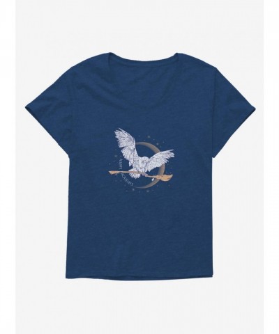 Harry Potter Firebolt Holiday T-Shirt for Plus Size Girls