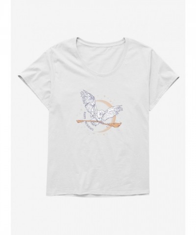 Harry Potter Firebolt Holiday T-Shirt for Plus Size Girls
