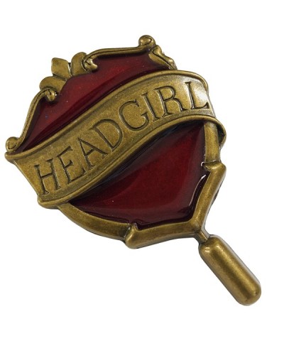 Gryffindor Head Girl Badge Pin - Traditional House Colors