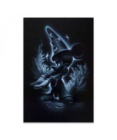 Sorcerer Mickey Giclée Art by Noah - Limited Edition Canvas Prints