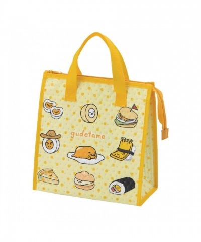 Gudetama Lazy Egg Insulated Lunch Bag with Yummy Eggs Design