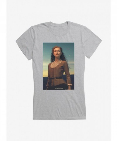 Outlander Stars Brianna Lightweight Cotton Girls T-Shirt