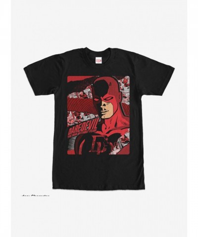 Marvel Daredevil Black T-Shirt - Unisex Heroic Edition