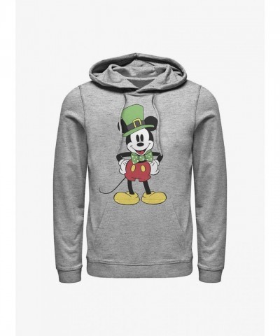 Disney Men's Grey Mickey Mouse Dublin Hoodie