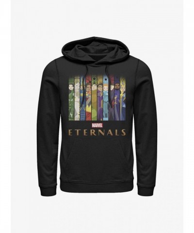 Marvel Eternals Artwork Men's Hoodie - Black