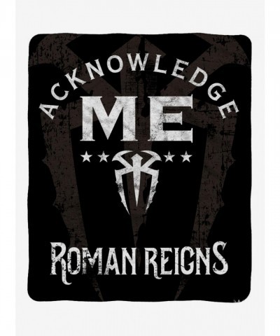 WWE Roman Reigns Super Soft Plush Throw Blanket