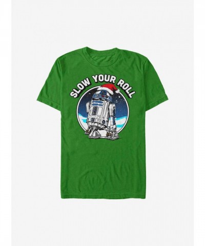 Star Wars Slow Your Roll Green T-Shirt for Men