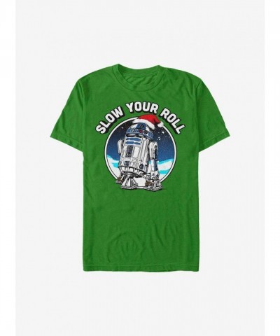 Star Wars Slow Your Roll Green T-Shirt for Men