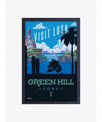 Sonic the Hedgehog High-Quality Framed Wall Art