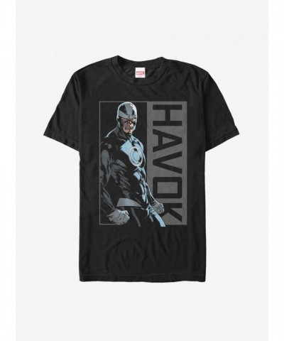 Marvel Havok Portrait T-Shirt - Men's Unisex Black