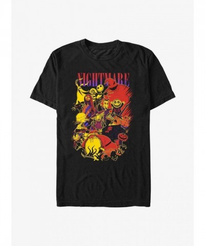 Disney Nightmare Before Christmas Spook Squad Unisex T-Shirt - Black
