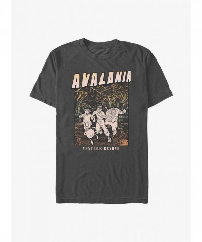 Disney Avalonia Strange World Adventure T-Shirt - Men's Grey