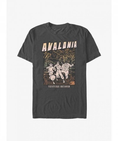 Disney Avalonia Strange World Adventure T-Shirt - Men's Grey