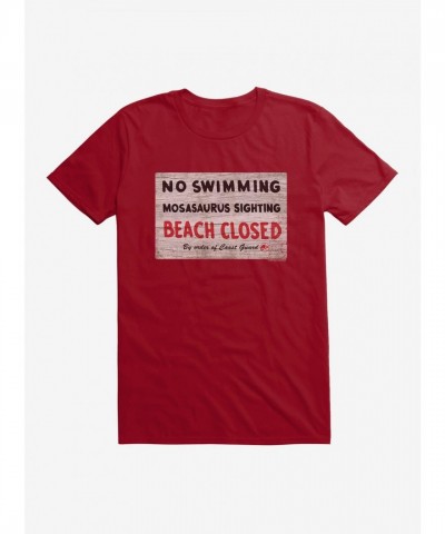 Jurassic World Dominion No Swim Unisex Cotton T-Shirt