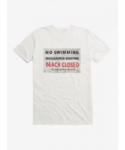 Jurassic World Dominion No Swim Unisex Cotton T-Shirt