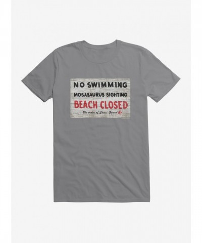 Jurassic World Dominion No Swim Unisex Cotton T-Shirt