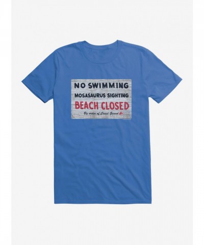 Jurassic World Dominion No Swim Unisex Cotton T-Shirt