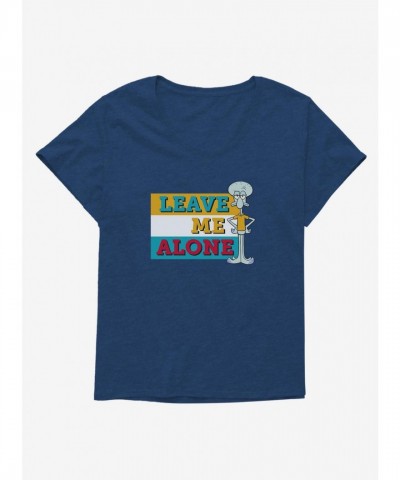 SpongeBob SquarePants Squidward Girls Plus Size Comfortable Tee