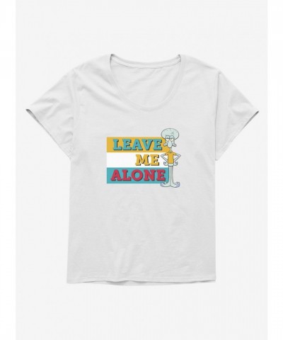 SpongeBob SquarePants Squidward Girls Plus Size Comfortable Tee